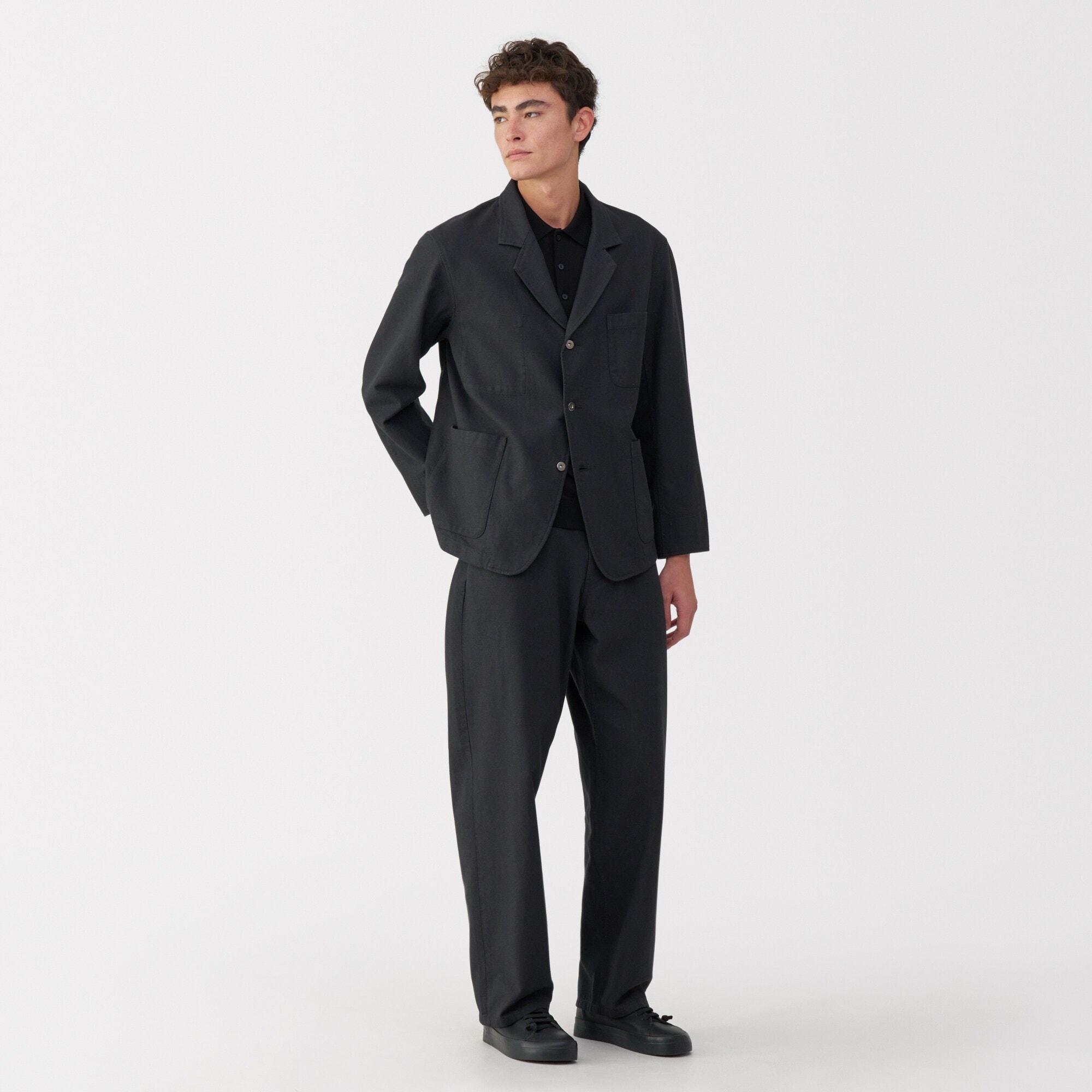 紳士　レザーローカットスニーカー