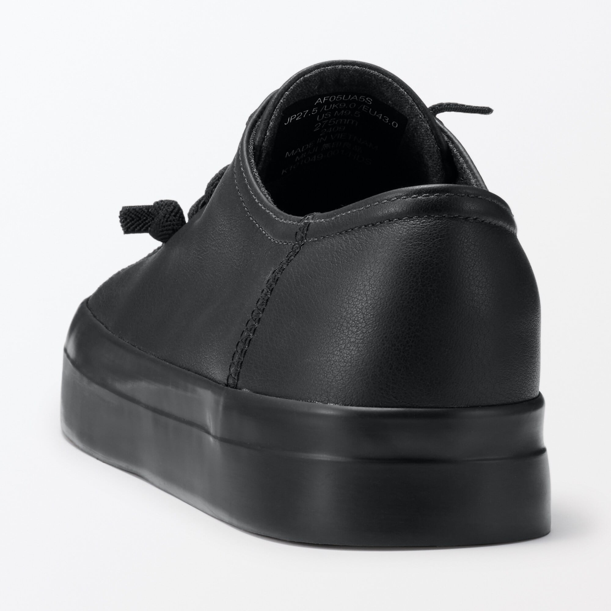 紳士 レザーローカットスニーカー | 無印良品