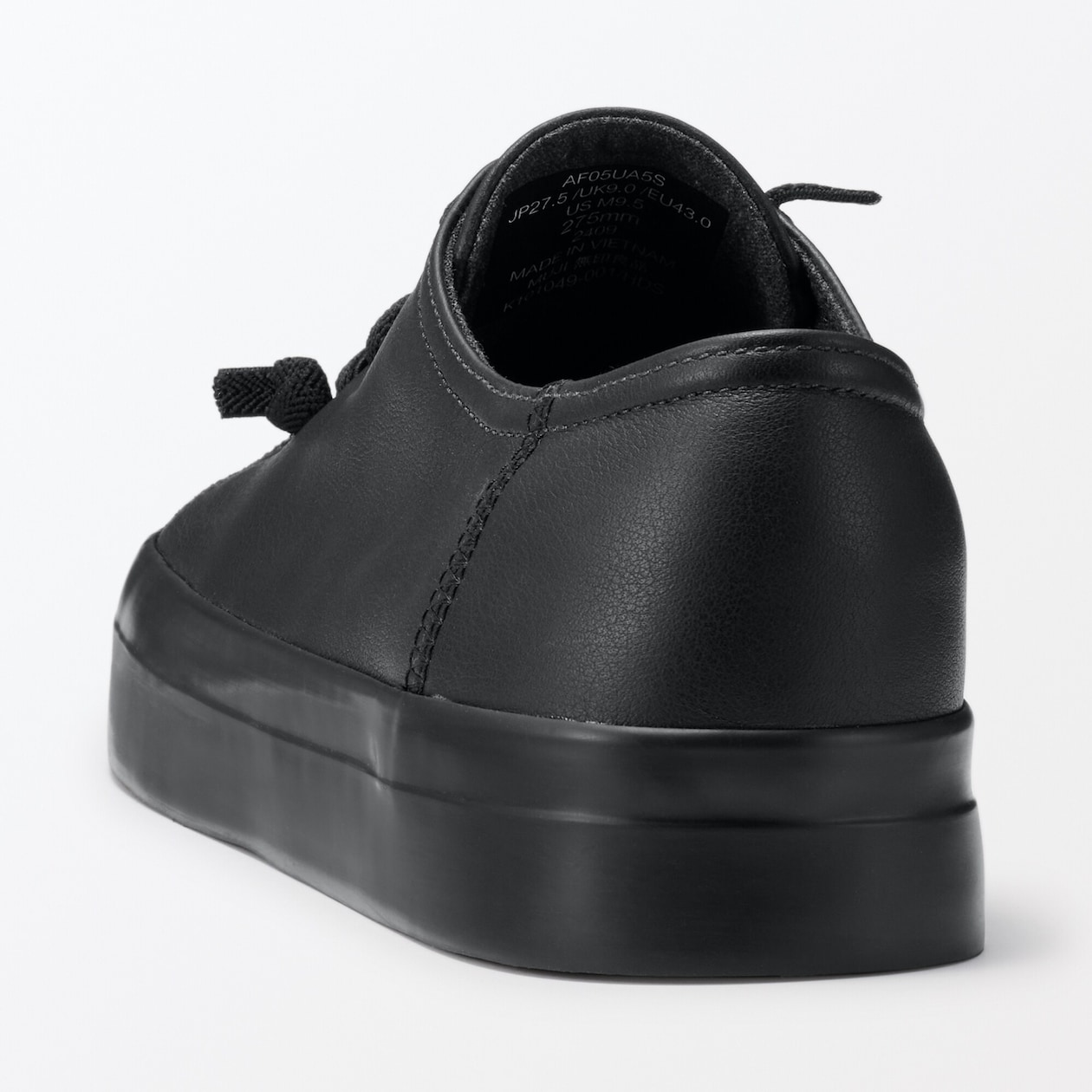 紳士　レザーローカットスニーカー