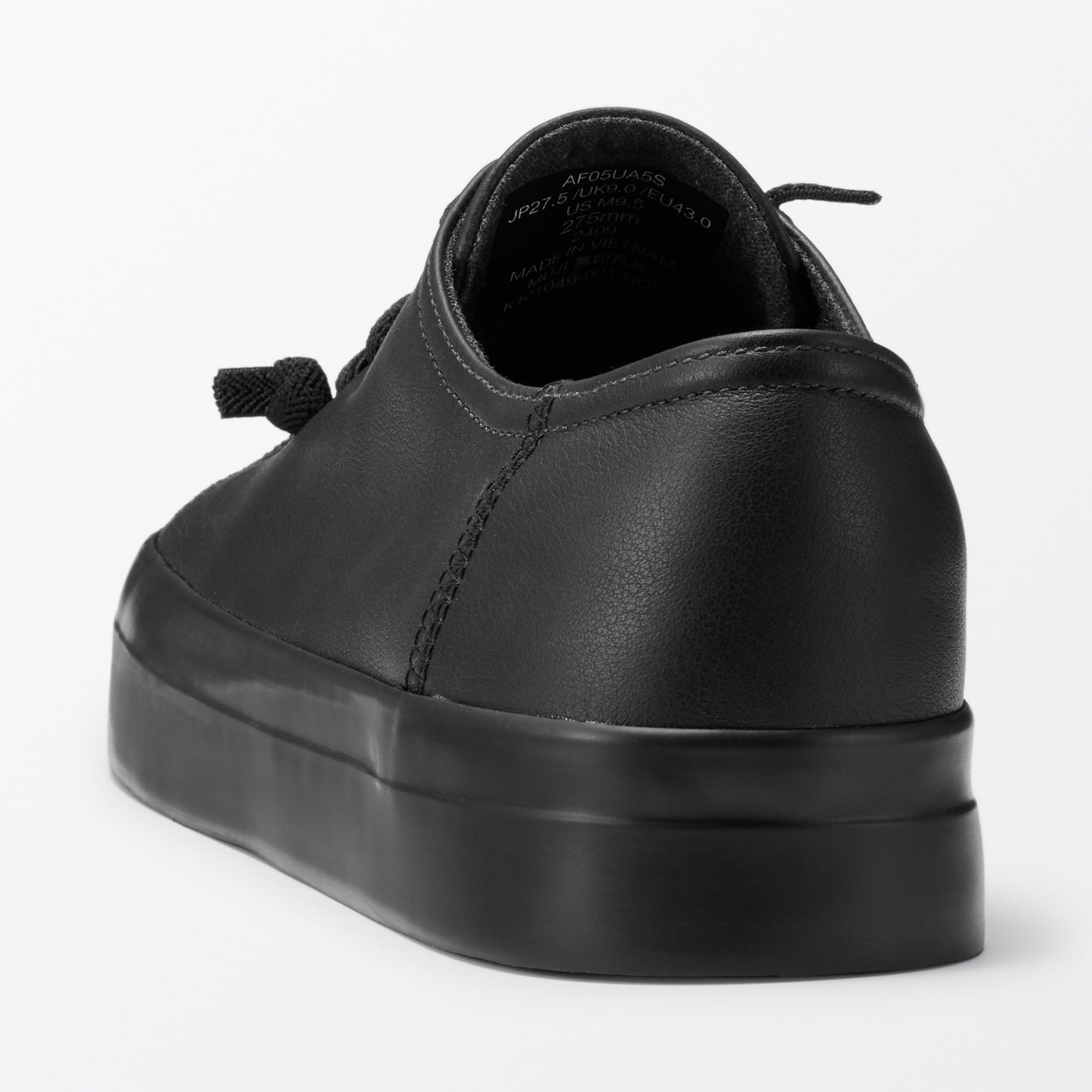 紳士 レザーローカットスニーカー | 無印良品