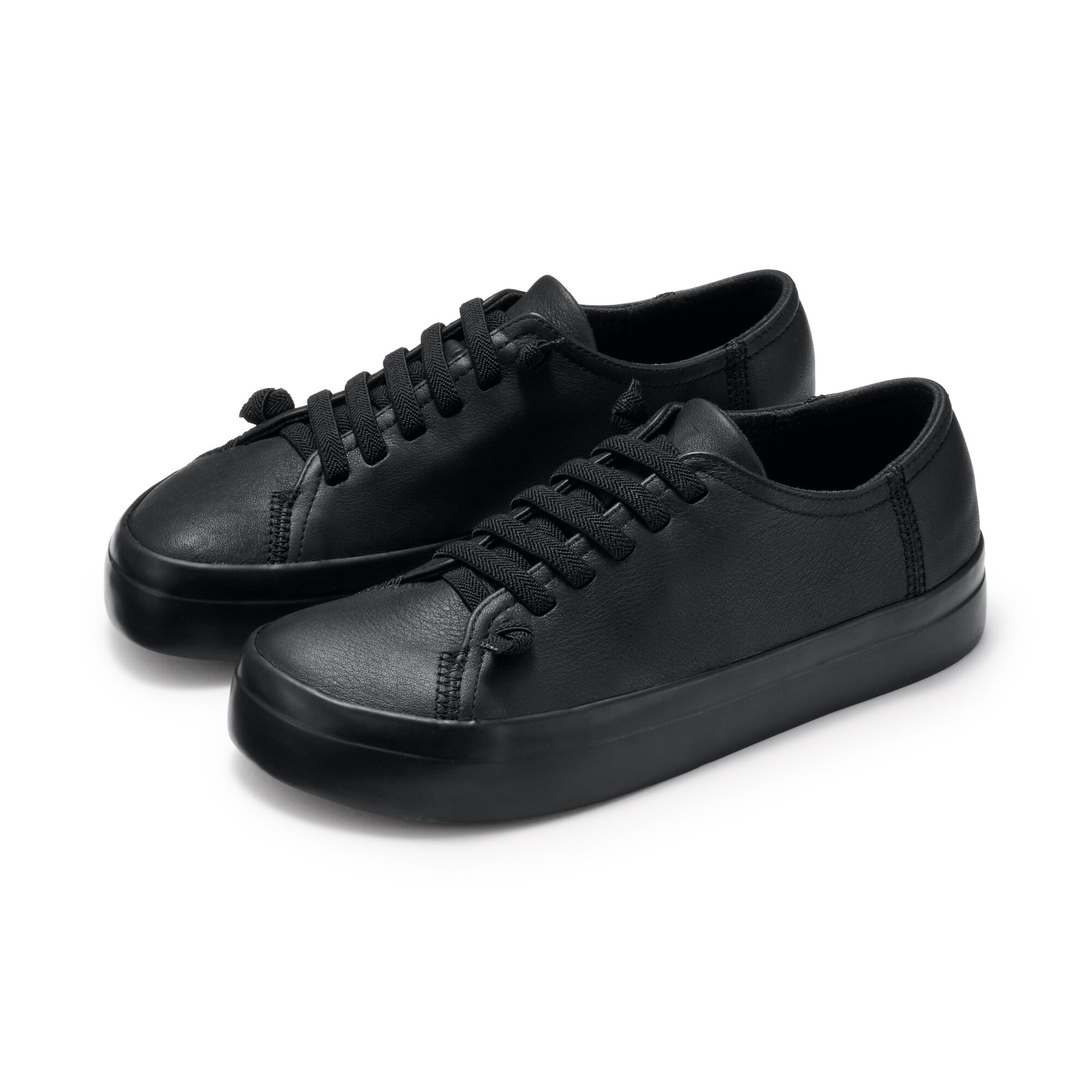 婦人　レザーローカットスニーカー