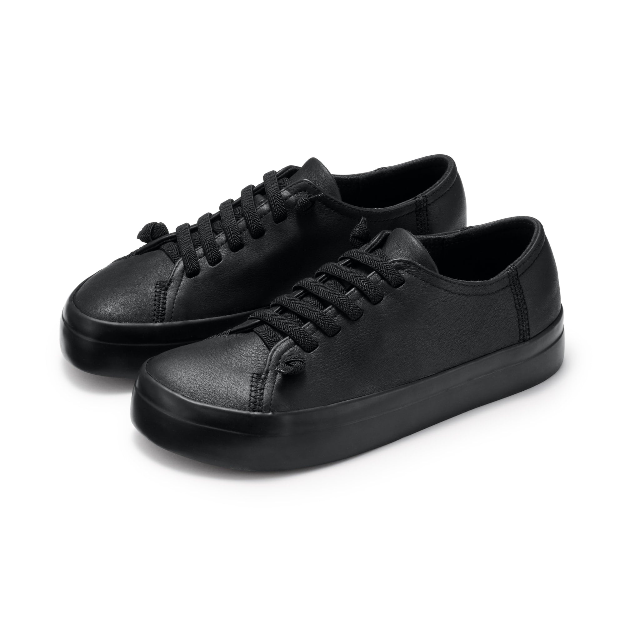 婦人　レザーローカットスニーカー