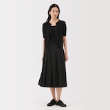 婦人　強撚コットンニットタンクトップ