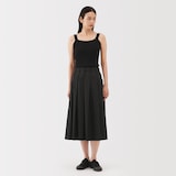 婦人　強撚コットンニットタンクトップ