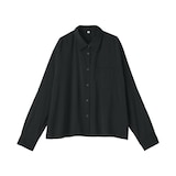 婦人　植物由来の素材を使ったリラックスフィットシャツ