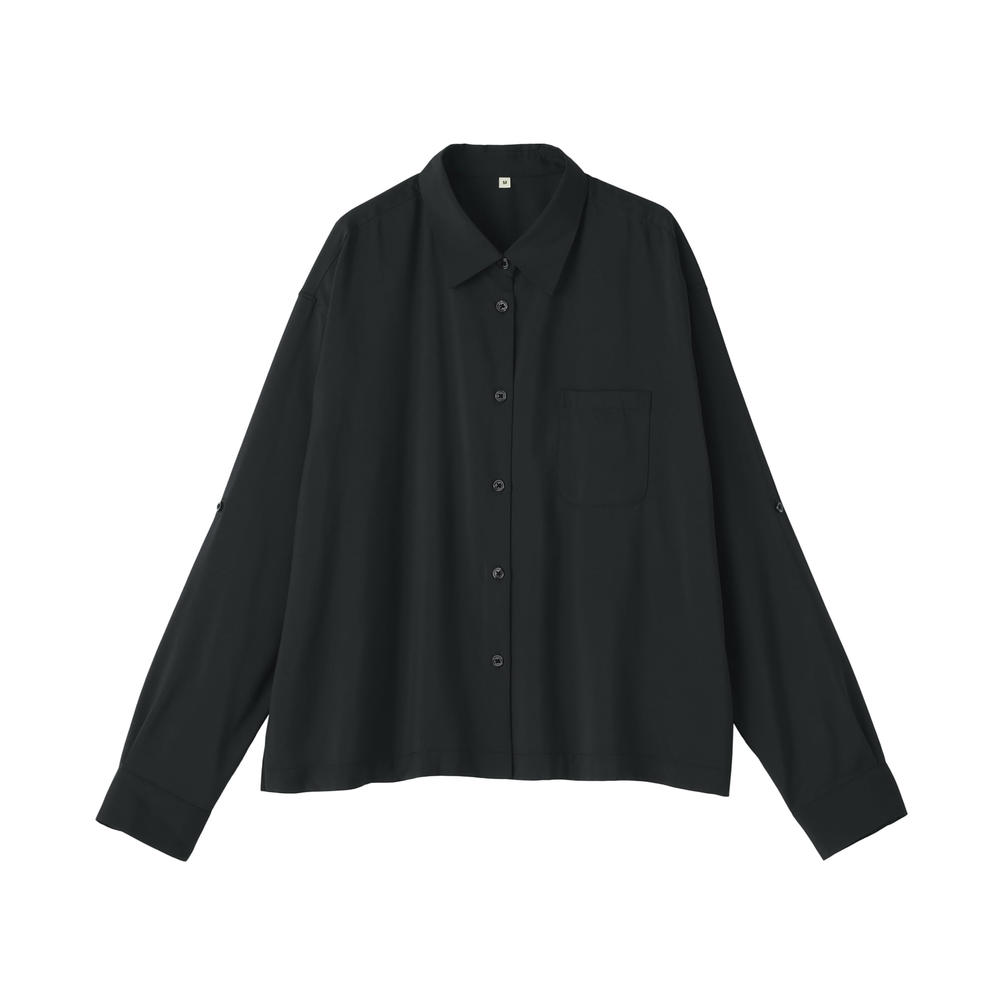 婦人　植物由来の素材を使ったリラックスフィットシャツ