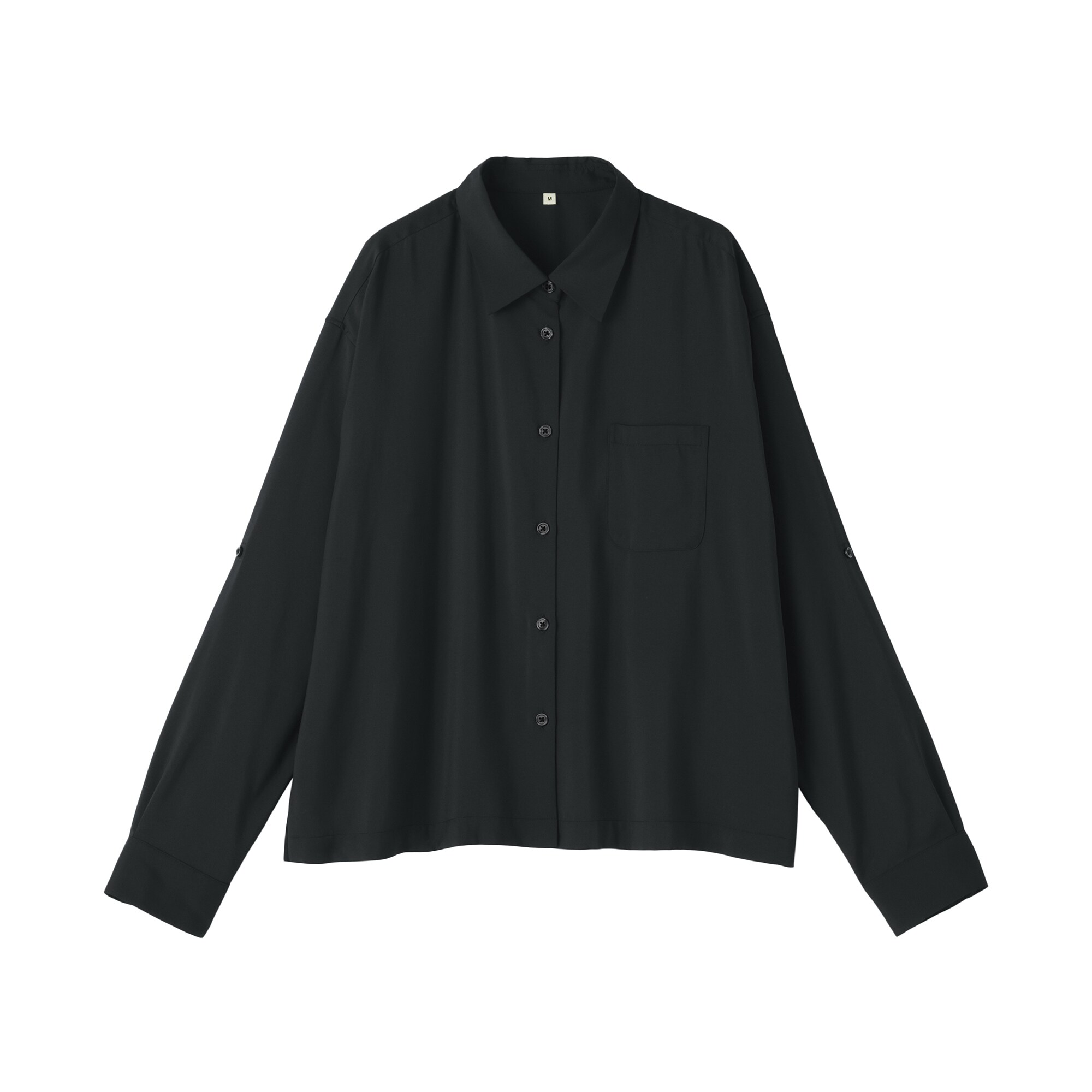 婦人　植物由来の素材を使ったリラックスフィットシャツ