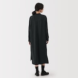 婦人　植物由来の素材を使ったリラックスフィットシャツワンピース