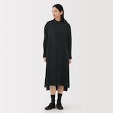 婦人　植物由来の素材を使ったリラックスフィットシャツワンピース