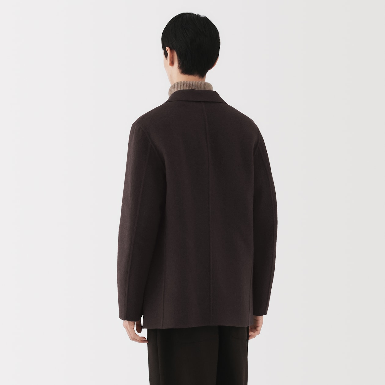 紳士　カシミヤ混ジャケット