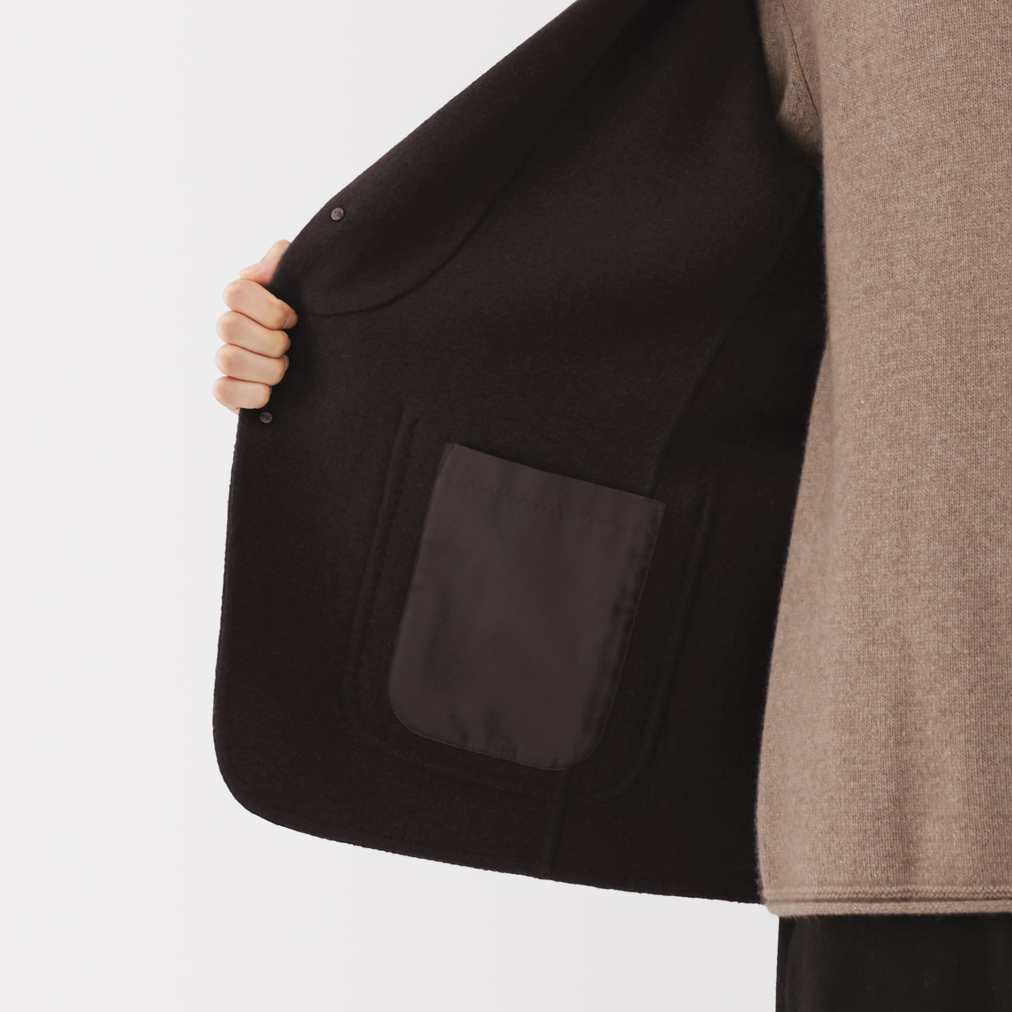 紳士 カシミヤ混ジャケット | 無印良品