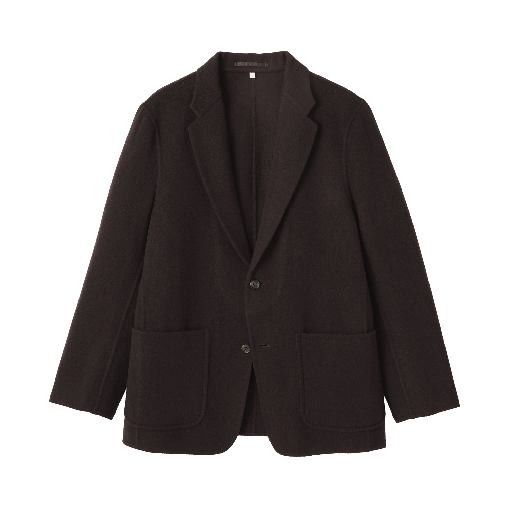 MUJI LABO カシミヤ混ジャケット　L 無印良品 紳士 カシミヤ混ジャケット | 無印良品