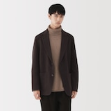 紳士　カシミヤ混ジャケット