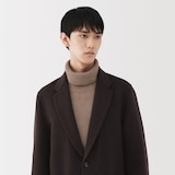 紳士　カシミヤ混ジャケット