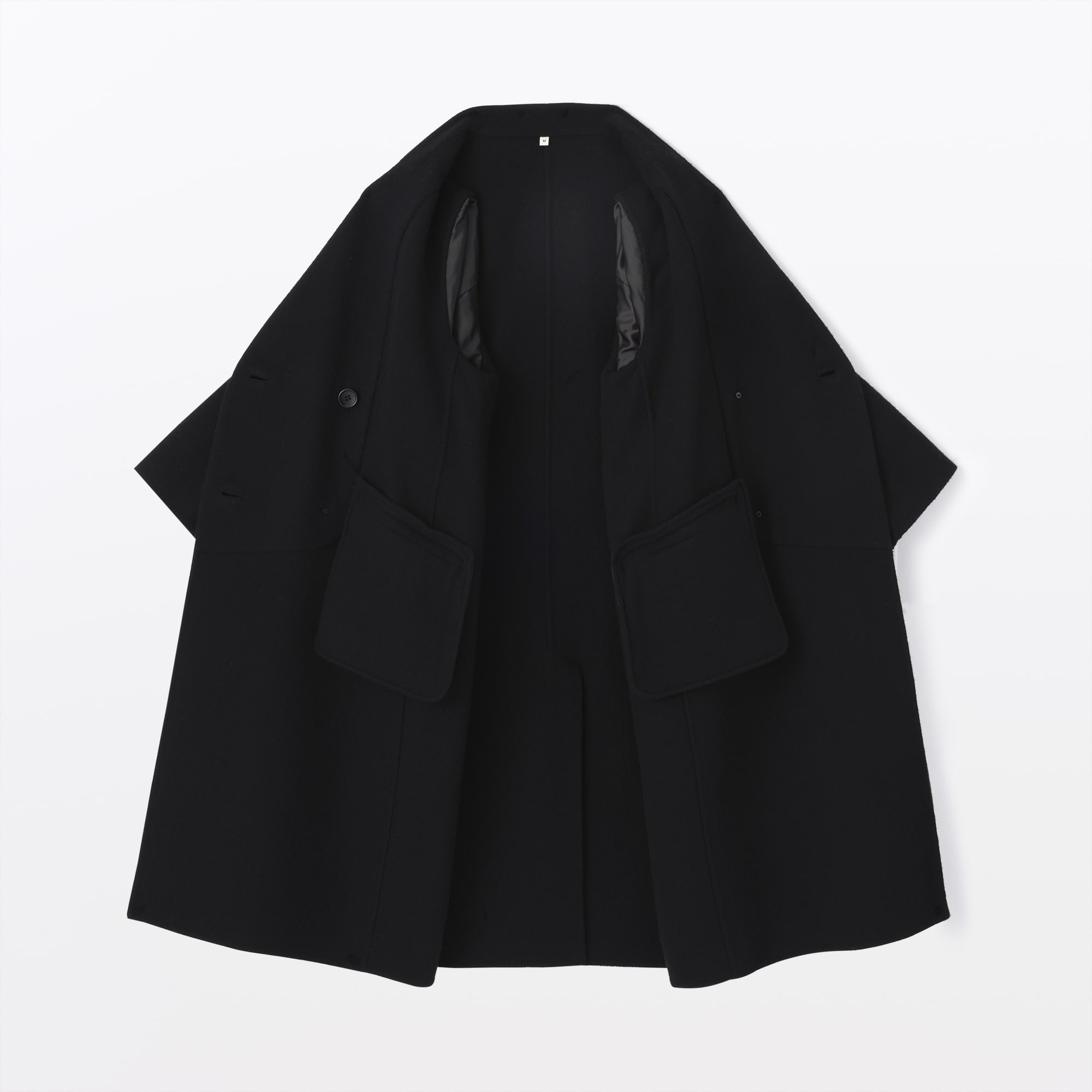 婦人 カシミヤ混ダブルブレストコート | 無印良品