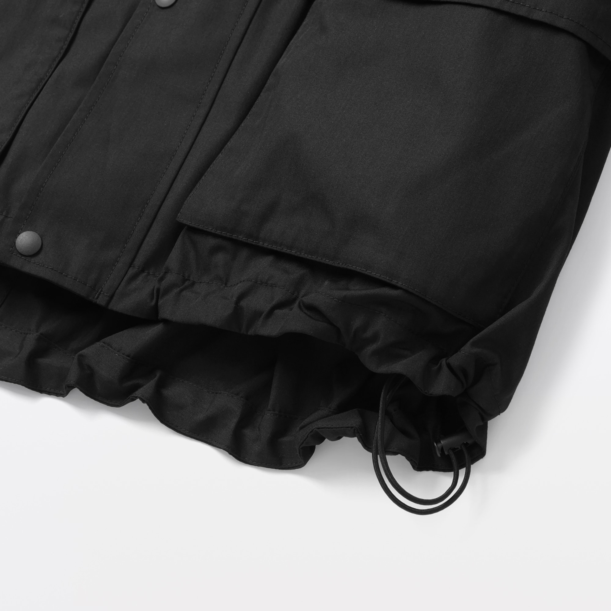 婦人 ユニフォーム素材で作ったショートブルゾン | 無印良品