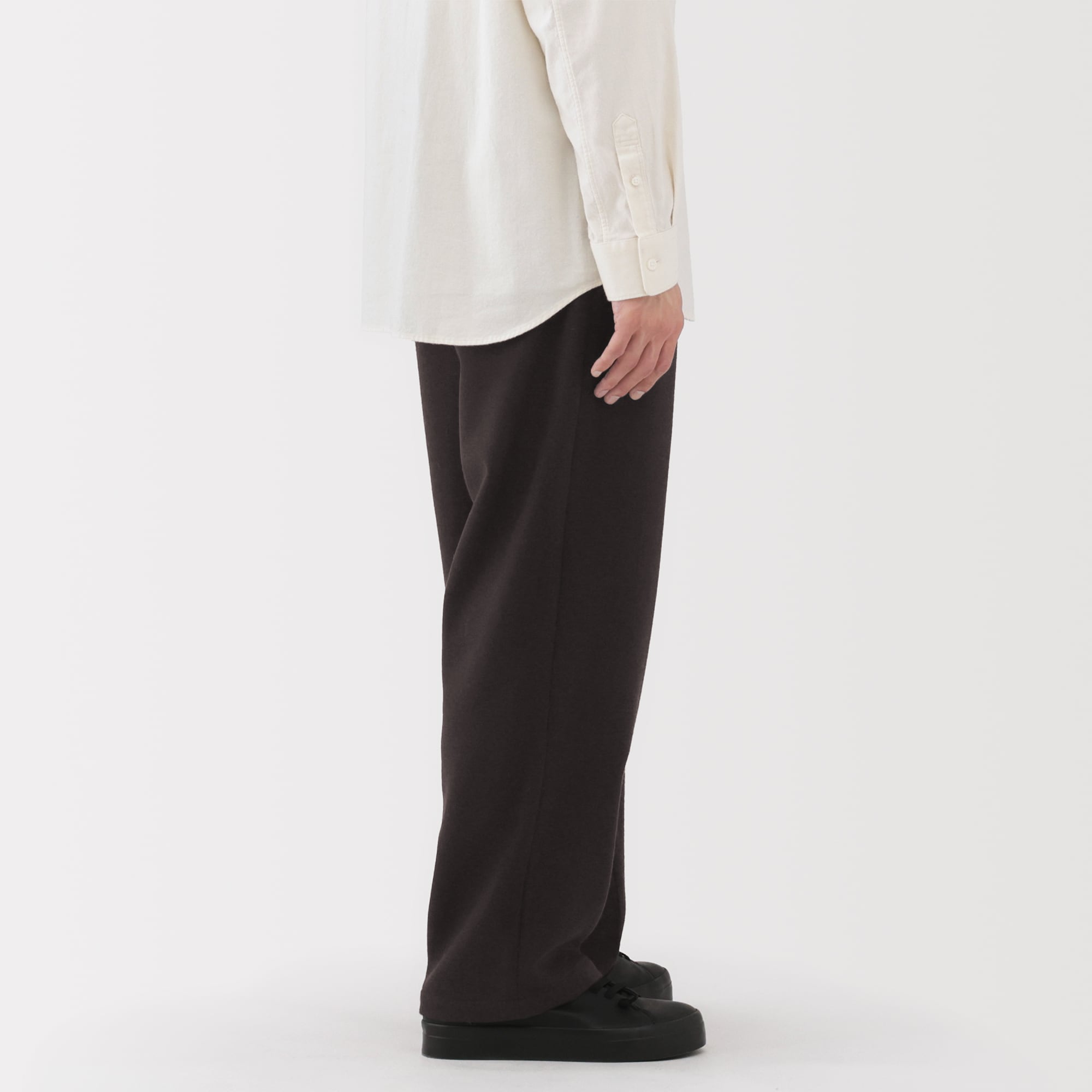 紳士 カシミヤ混イージーパンツ | 無印良品