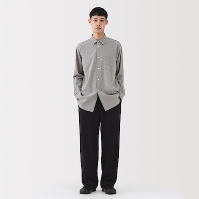 【ネットストア先行販売】紳士　カシミヤ混イージーパンツ