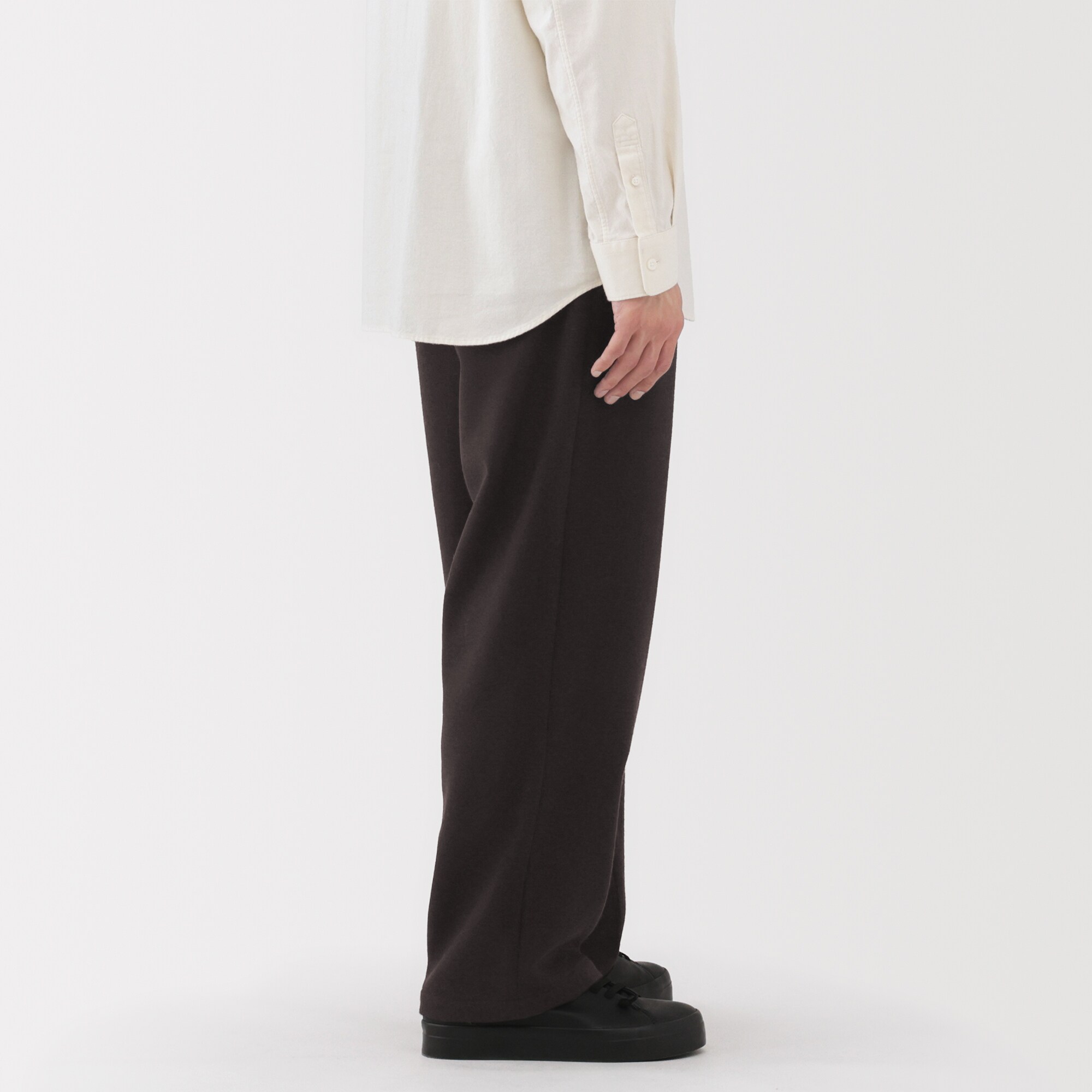 紳士 カシミヤ混イージーパンツ | 無印良品