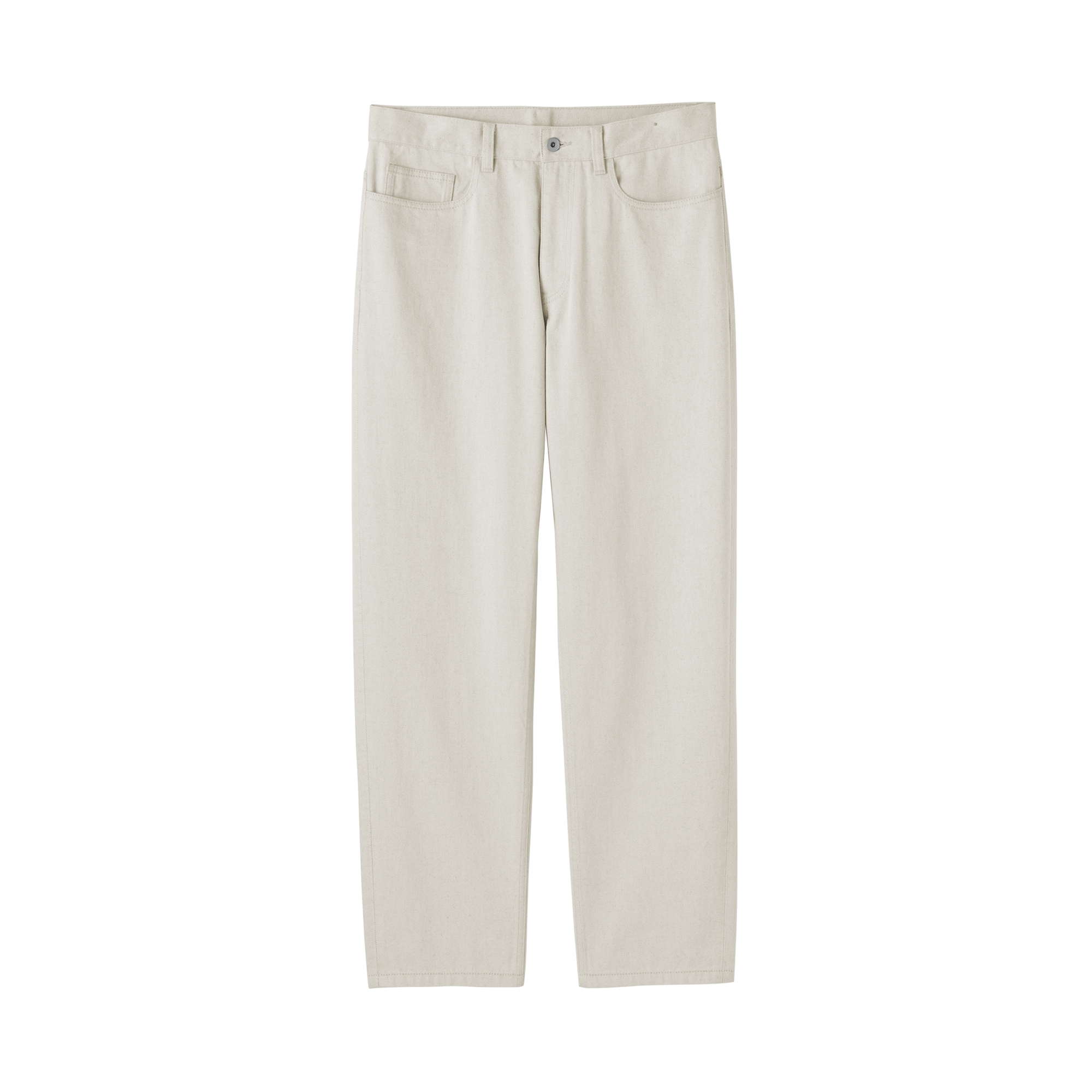 紳士　再生コットン混５ポケットパンツ