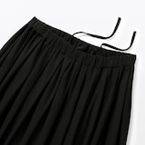 婦人　ジャージープリーツスカート