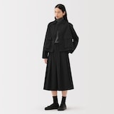 婦人　ユニフォーム素材で作ったイージータックスカート