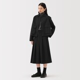 婦人　ユニフォーム素材で作ったイージータックスカート