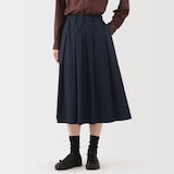 婦人　ユニフォーム素材で作ったイージータックスカート