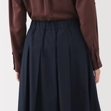 婦人　ユニフォーム素材で作ったイージータックスカート