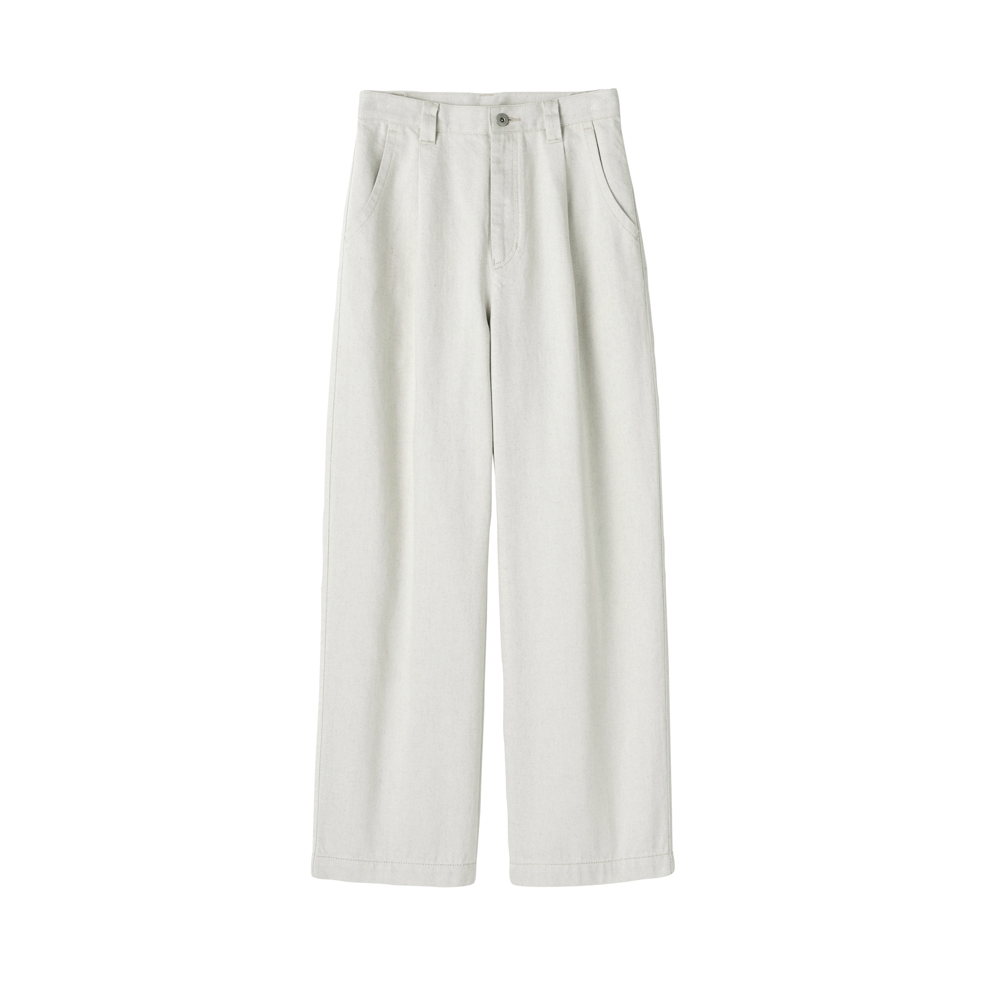 婦人　再生コットン混パンツ