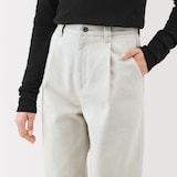 婦人　再生コットン混パンツ