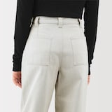 婦人　再生コットン混パンツ