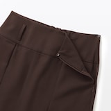 婦人　ユニフォーム素材で作ったタックスカート