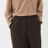 紳士　ユニフォーム素材で作ったイージーパンツ