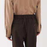 紳士　ユニフォーム素材で作ったイージーパンツ