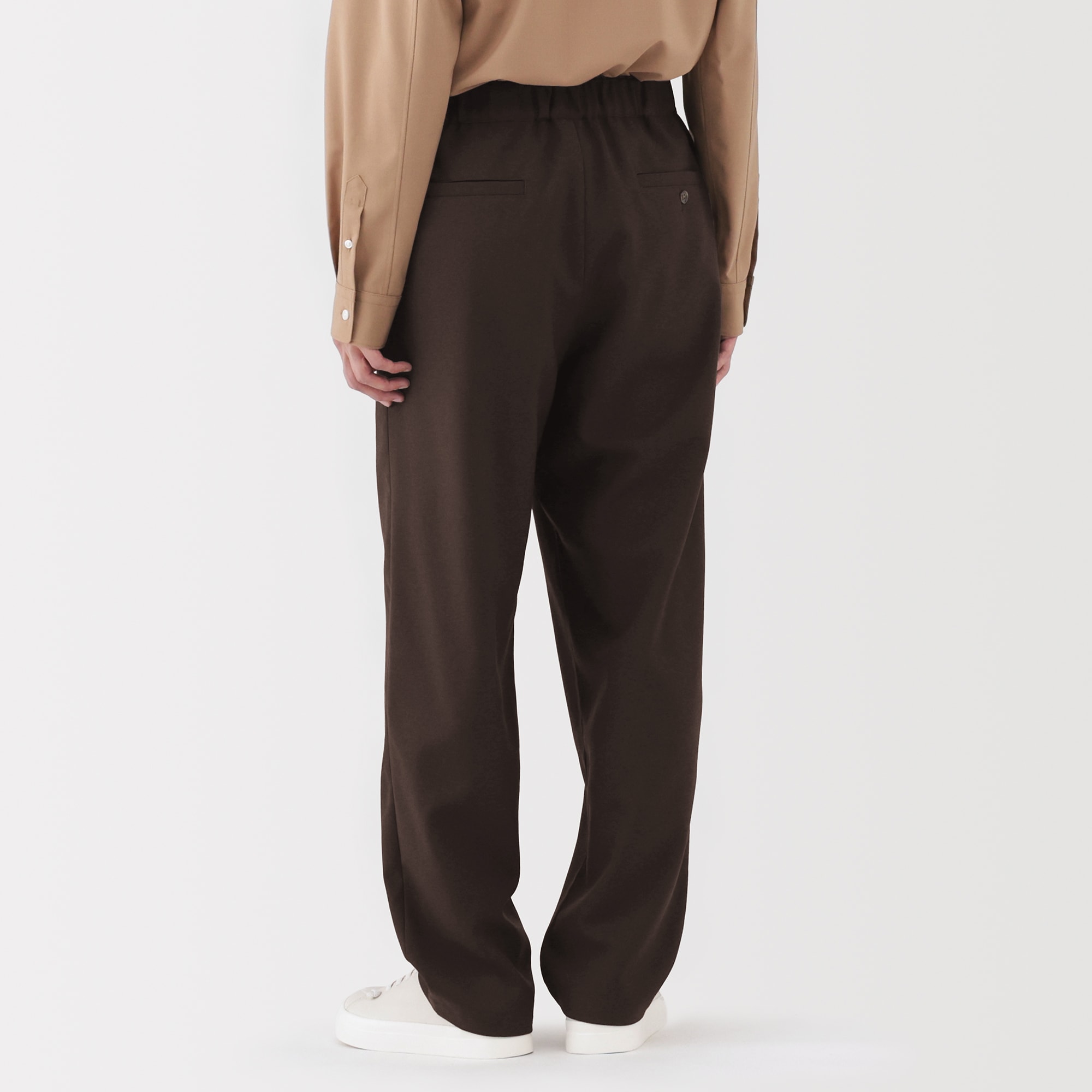 紳士 ユニフォーム素材で作ったイージーパンツ | 無印良品