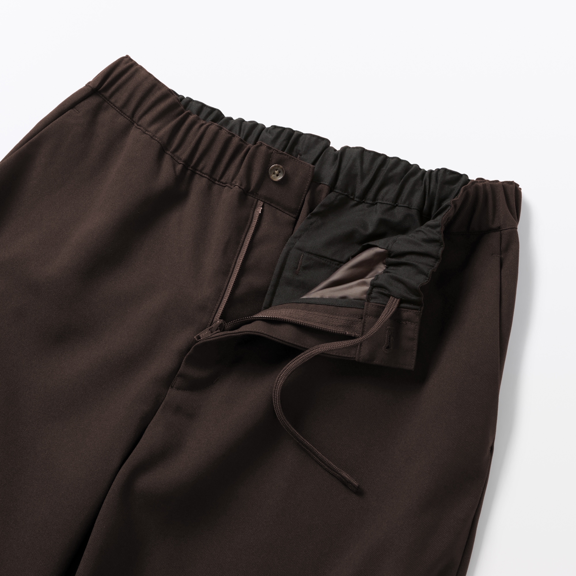 紳士　ユニフォーム素材で作ったイージーパンツ