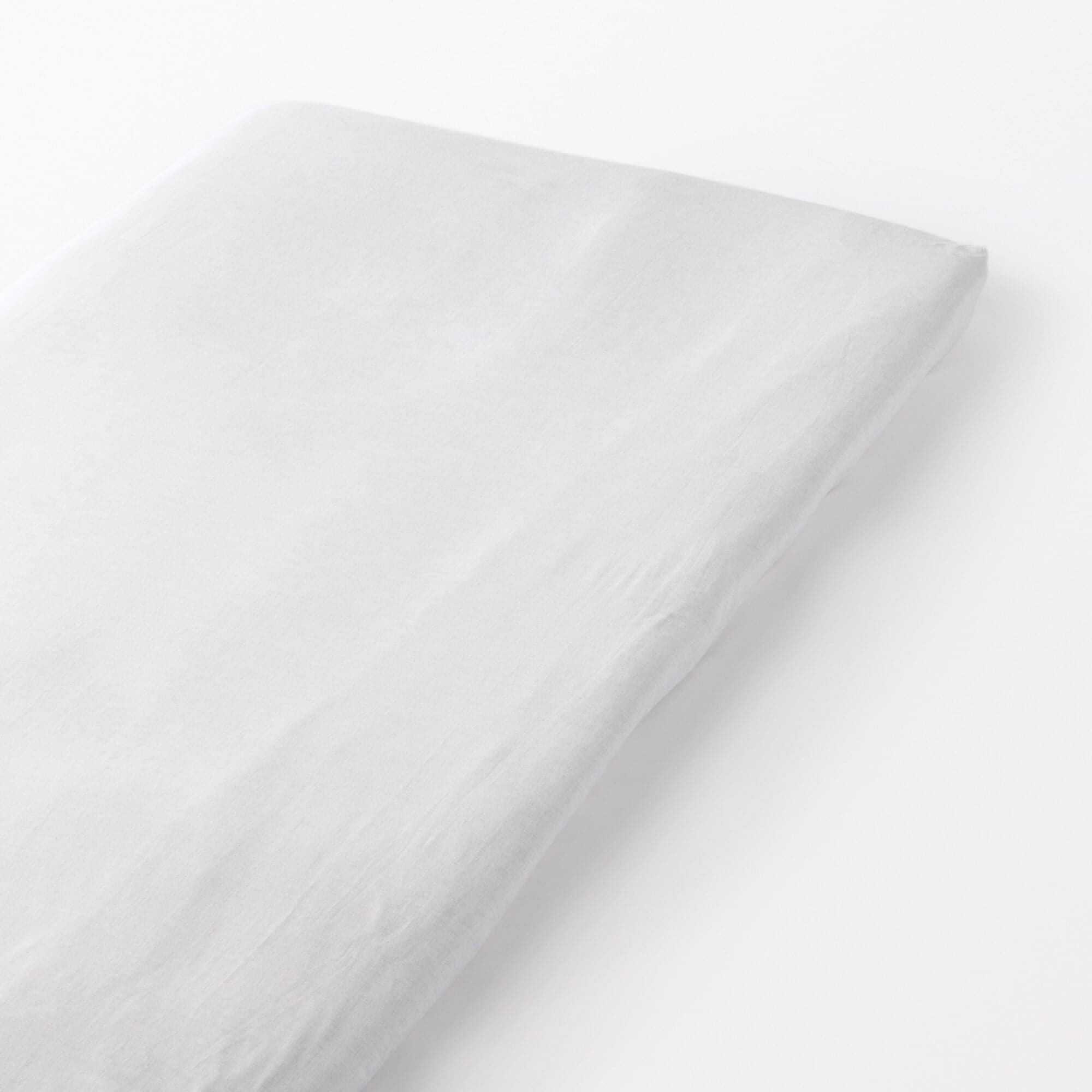 綿フランネル敷ふとんシーツ・S 兼浅型ボックスシーツ | 無印良品