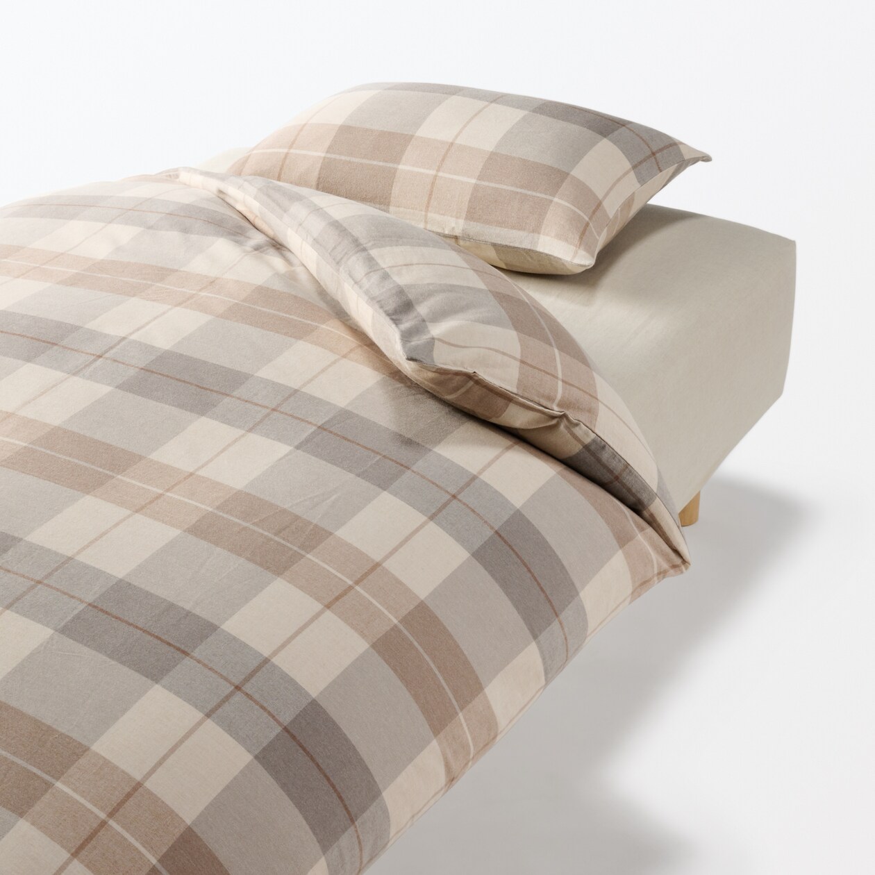 綿フランネルまくらカバー４３×６３ｃｍ用