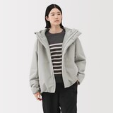 紳士　防風撥水中わたフードジャケット