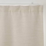 防炎・遮光性　二重織りノンプリーツカーテン