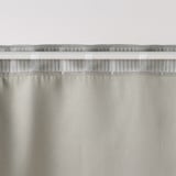 防炎・遮光性　ドビー織りノンプリーツカーテン