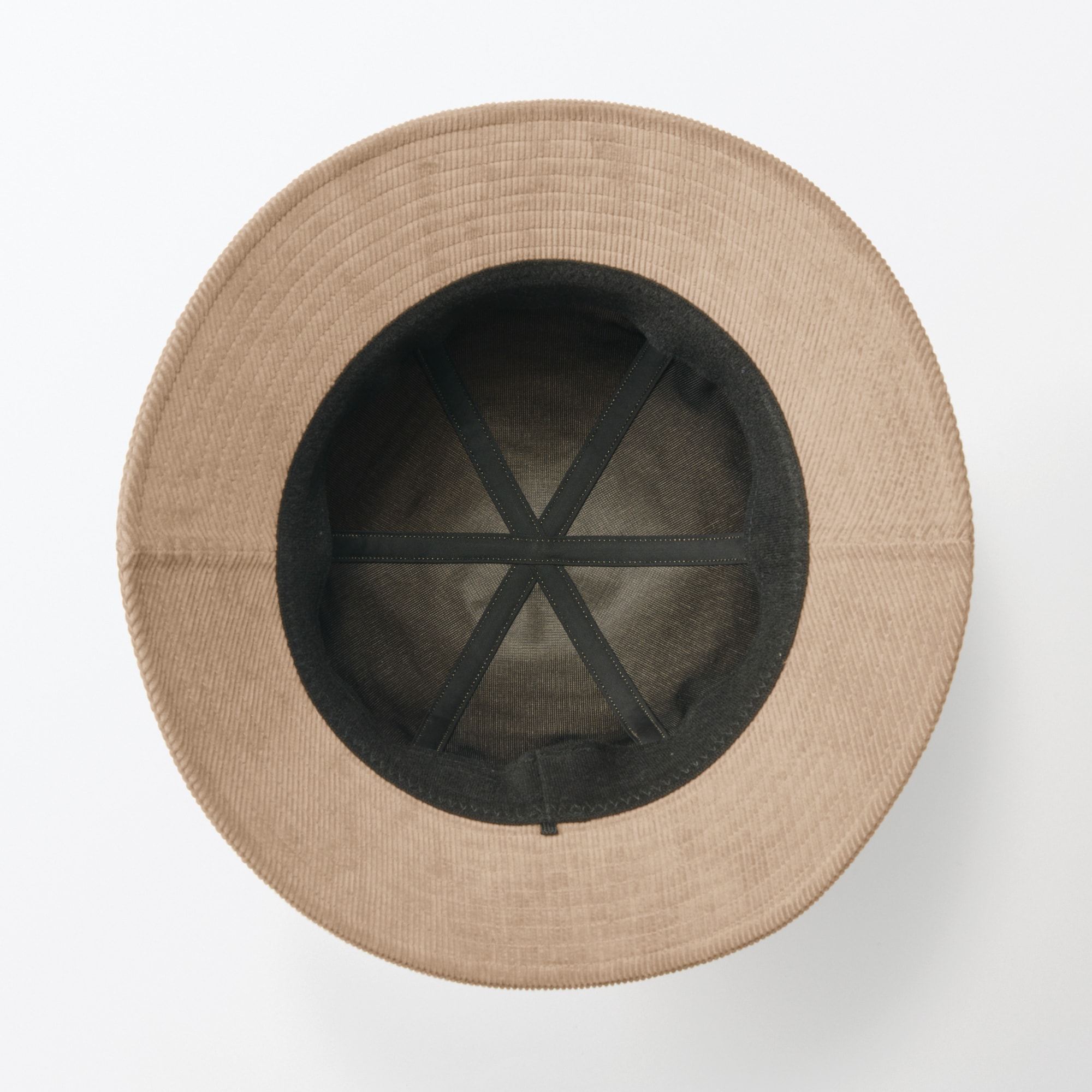 木の実から作ったカポック混コーデュロイ　バケットハット