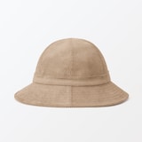 木の実から作ったカポック混コーデュロイ　バケットハット