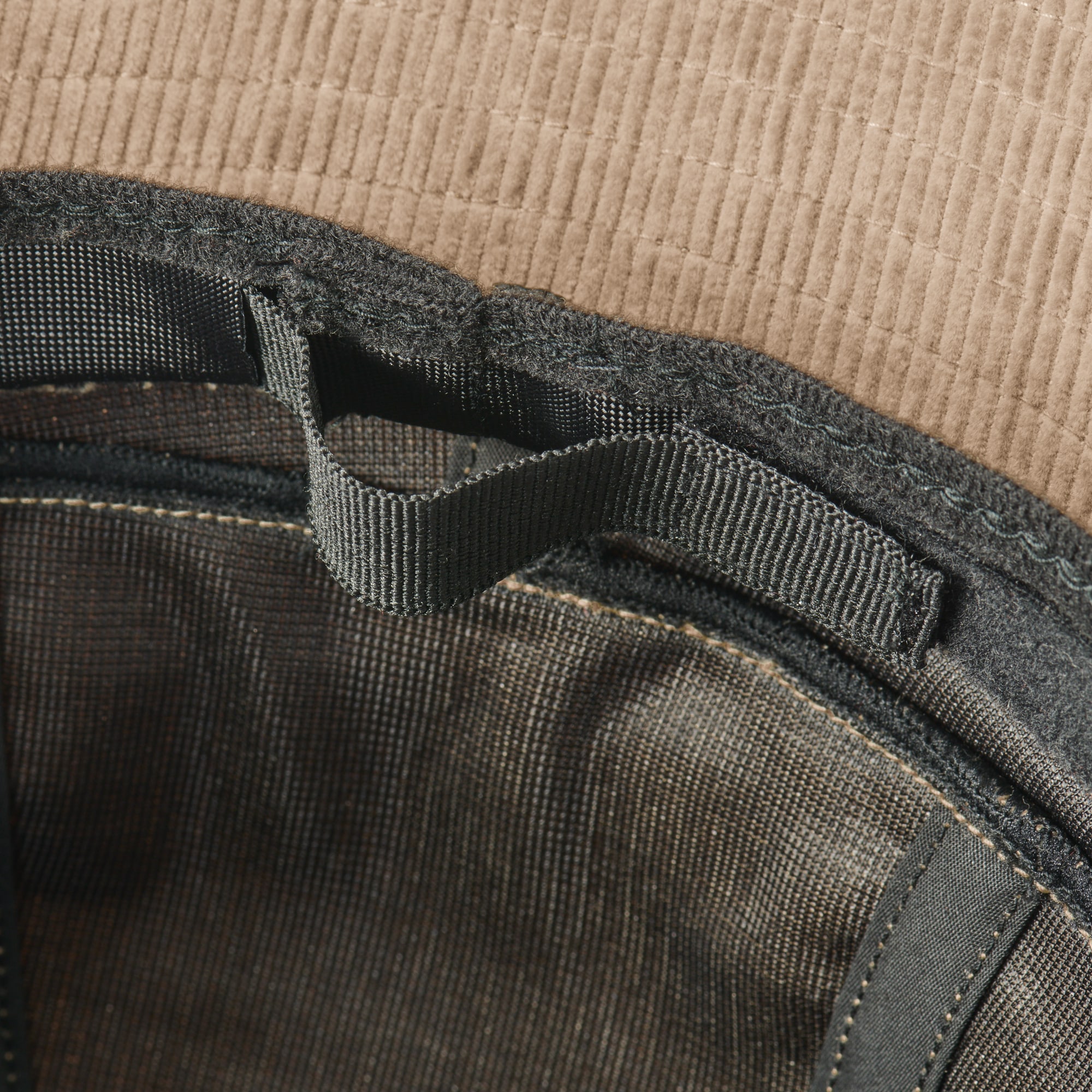 木の実から作ったカポック混コーデュロイ　バケットハット