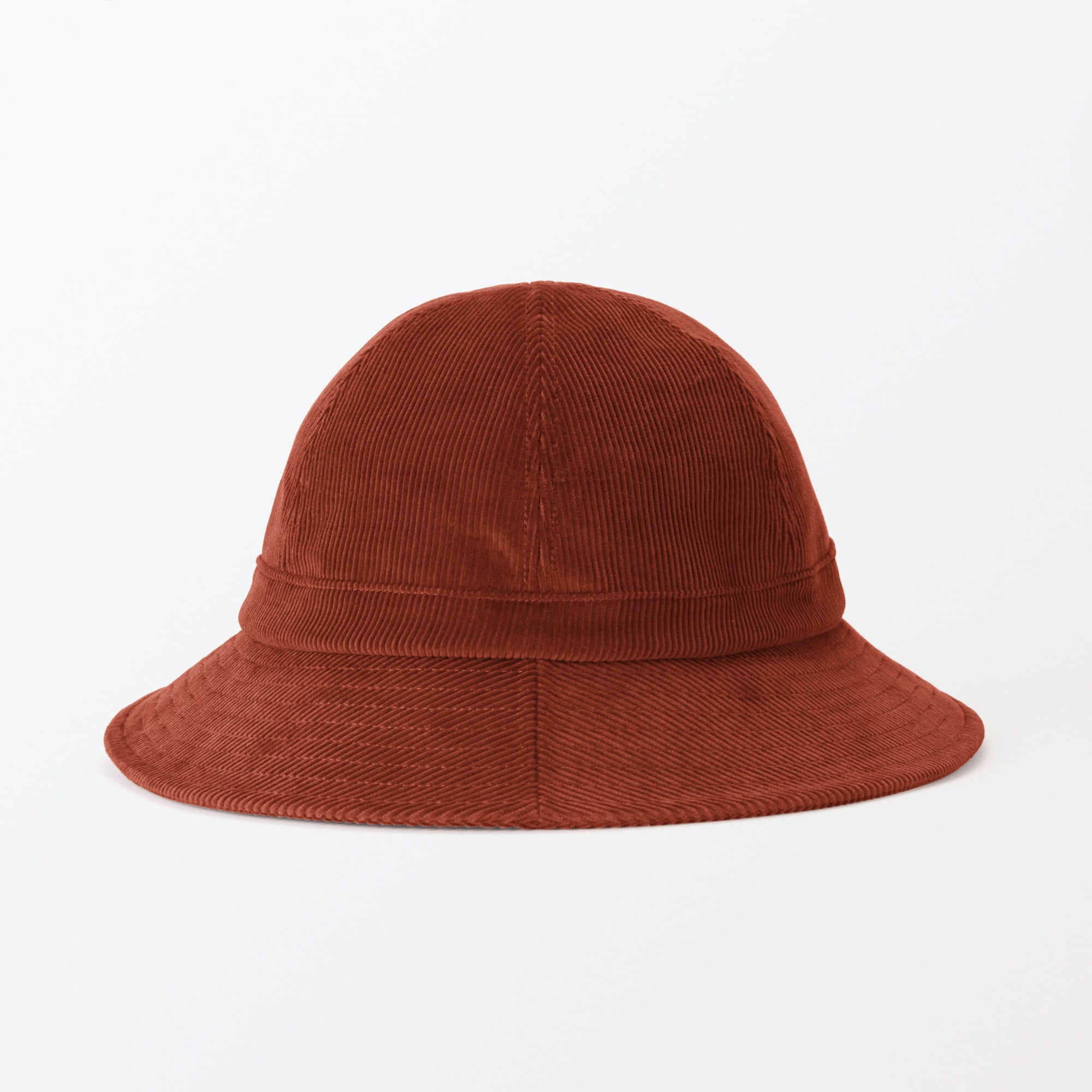 木の実から作ったカポック混コーデュロイ　バケットハット