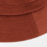 木の実から作ったカポック混コーデュロイ　バケットハット