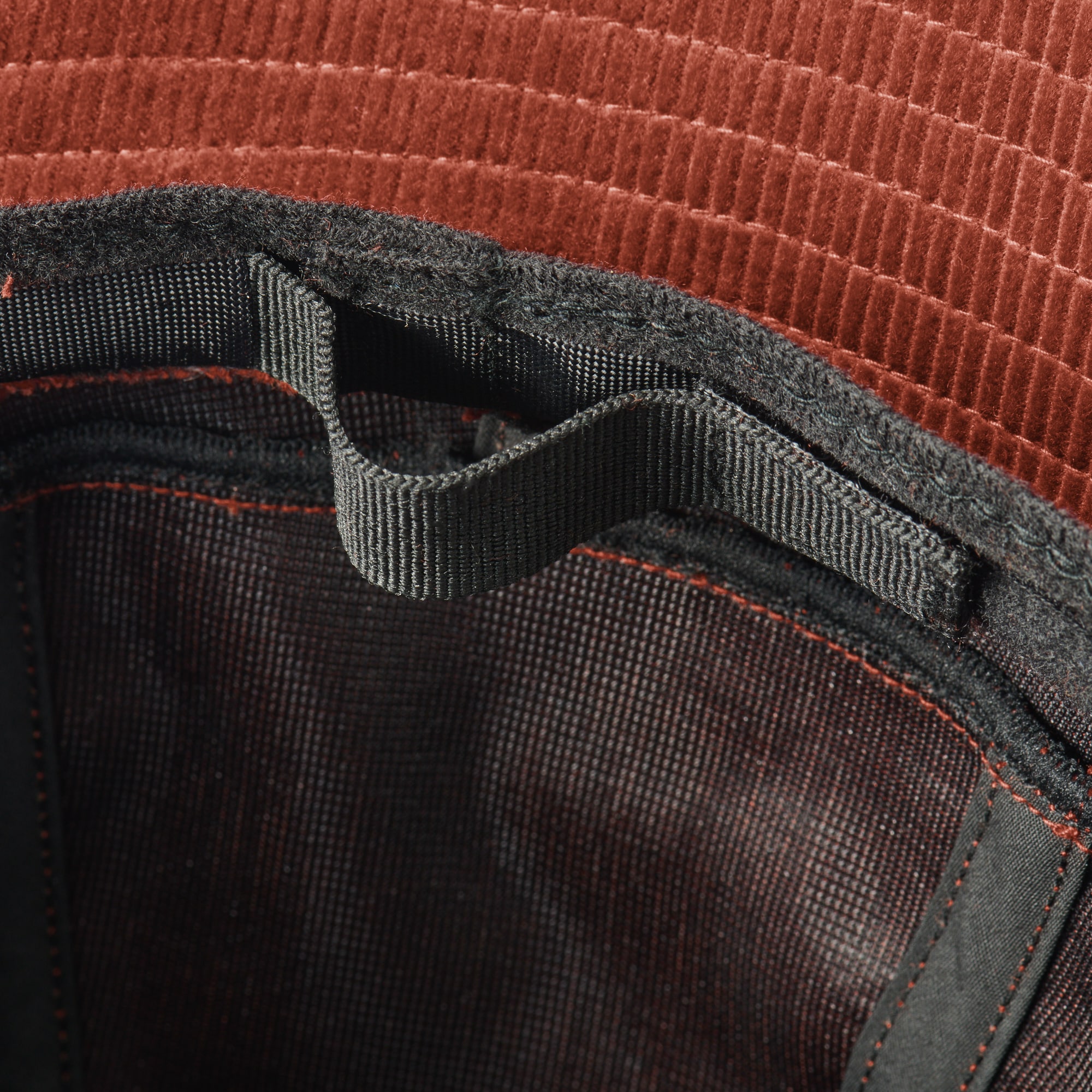 木の実から作ったカポック混コーデュロイ　バケットハット