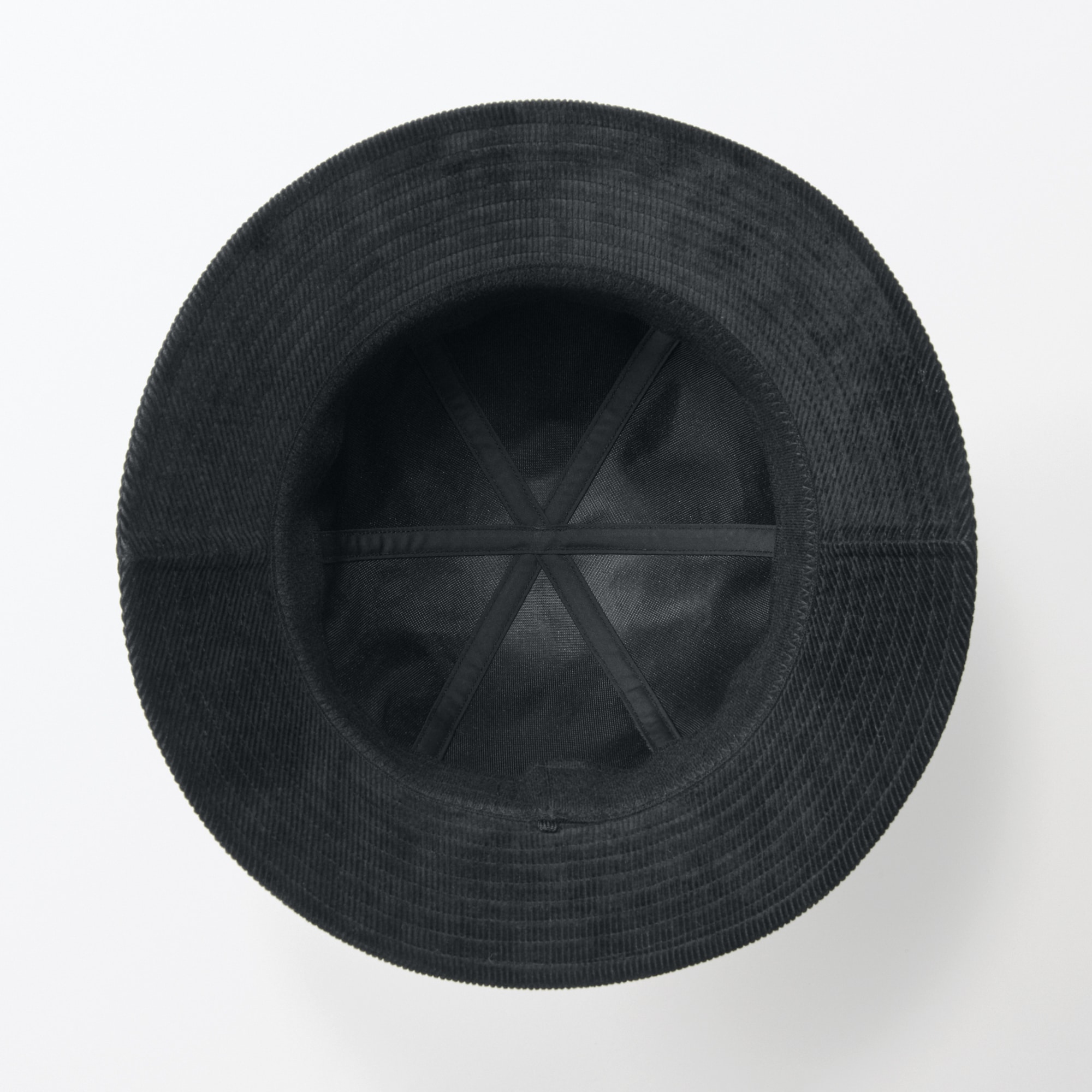 木の実から作ったカポック混コーデュロイ　バケットハット