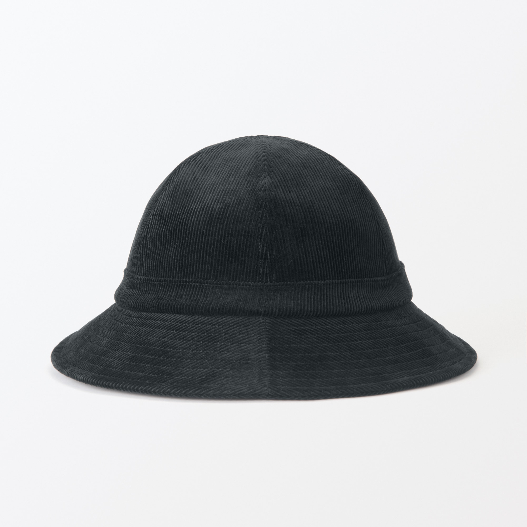 木の実から作ったカポック混コーデュロイ　バケットハット